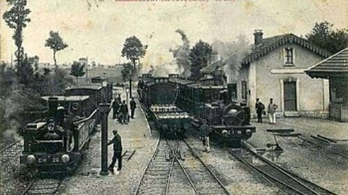 Ancienne gare de la Compagnie Meusienne de Chemins de Fer